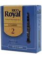 Rico Royal Bb Clarinet Reeds, Strength 3.5, 10-pack