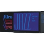 Rico Select Jazz Baritone Sax Reeds, Filed, Strength 3 Strength Medium, 5-pack