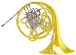 C.G. CONN 10D DOUBLE FRENCH HORN OUTFIT