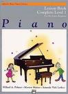 Alfred's Basic Piano Level 1 - Lesson