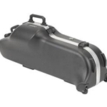 Pro Baritone Saxophone Case with Wheels