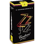 Vandoren ZZ Jazz Soprano Sax Reed 10 Pak