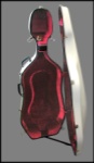 Eastman Fiberglass Cello Case