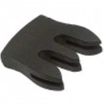 Ebony Violin Mute, Contoured Sides