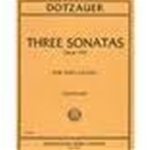 Dotzauer 3 Sonatas for Two Cellos, op. 113