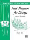 First Program for Strings - Viola