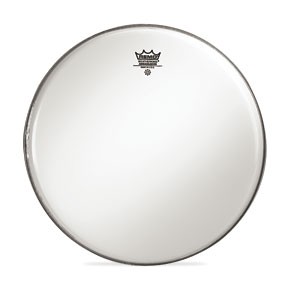 Bass Drum Head, Smooth White, Ambassador