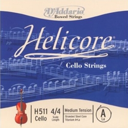 Helicore Cello Strings Sets and Singles