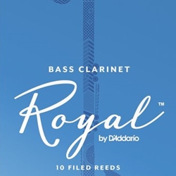 Rico Royal Bass Clarinet Reeds 10 Pack