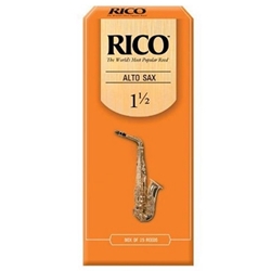 Rico Alto Sax Reeds 25 Pack