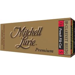 Mitchell Lurie Premium Bb Clarinet Reeds, Strength 3.5, 5-pack