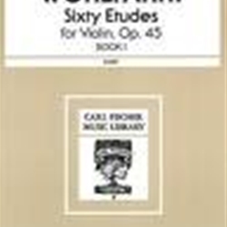 Wohlfahrt Sixty Etudes for Violin Op. 45, Book 2