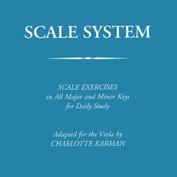 Carl Flesch Scale System Viola
