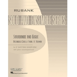 Saxophone Solos; Sarabande & Gigue