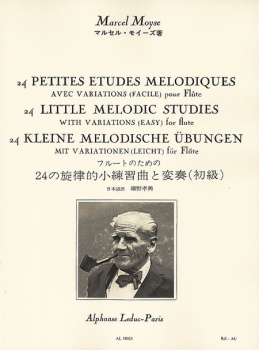 24 Little Melodic Studies for Flute
