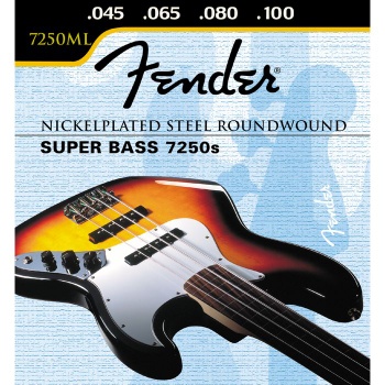 Fender 7250s Bass Set  45 - 100