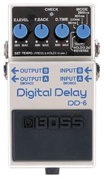 BOSS Stereo Digital Delay Pedal