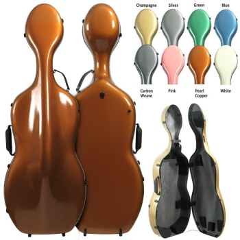 Cello Case Fiberglass/Wheels