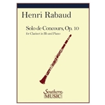 [Limited Run] Solo De Concours For Clarinet