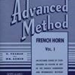 Rubank Advanced Method - French Horn In F Or E-Flat, Vol. 1