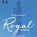 D'Addario Rico Royal Bb Clarinet Reeds 10-Pack