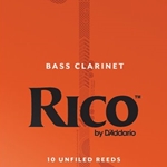 D'Addario Rico Bass Clarinet Reeds 10-Pack