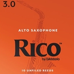 D'Addario Rico Alto Sax Reeds 10-Pack
