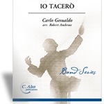 Io Tacerò - Band Arrangement