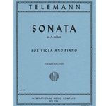 Telemann Sonata In A Minor - Viola & Piano