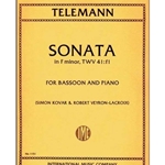 Telemann - Bassoon Sonata In F Minor