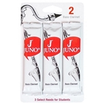 Juno Bass Clarinet Reeds 3-Pack