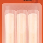 D'Addario Rico Bass Clarinet Reeds 3-Pack