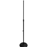 On-Stage Round Base Mic Stand Blk.