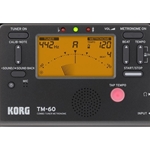 Korg TM60 Combo Tuner Metronome, Black