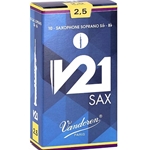 Vandoren V21 Soprano Sax Reeds 10-Pack