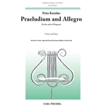 Praeludium And Allegro For Violin