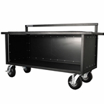 Pageantry Innovations KC-20 Partially Enclosed Synth Cart