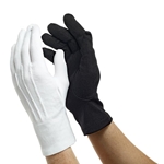 Dinkles White Nylon Gloves