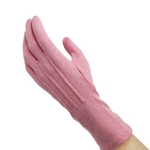 Dinkles Pink Long-Wristed Gloves