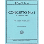 Violin Concerto No. 1 in A Minor, BWV 1041