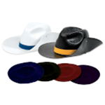 DSI Aussie Hat w/colored-sequin band
