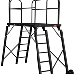 DSI Black 6' Command Center 2 w/non-skid top