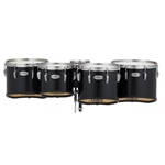 Pearl Championship Marching Tenor Set - Quads (8/10/12/13), Midnight Black