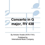 Flute Concerto In G Major, Rv 438