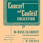 Rubank Concert &amp; Contest Collection - Bass Clarinet