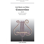 Concertino, Op. 26 for Clarinet
