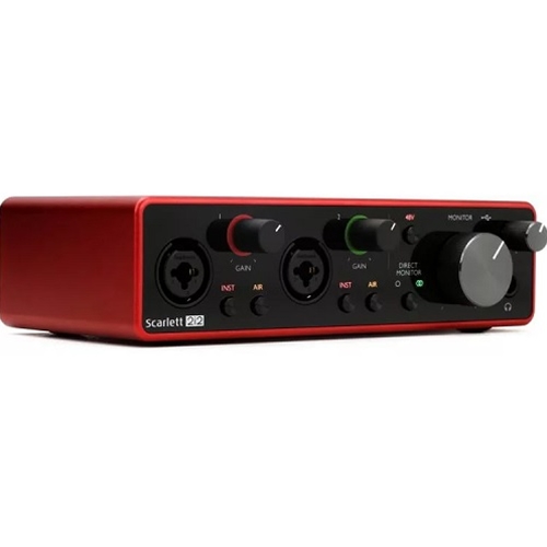The Music Shop - Focusrite Scarlett 2i2 2x2 USB Audio Interface (3rd  Generation)
