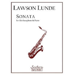 [Limited Run] Lawson Lunde - Sonata For Alto Sax