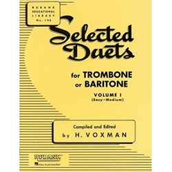 Selected Duets For Tbone/Baritone Vol. I