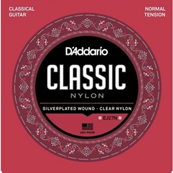 D'Addario EJ27N Student Nylon Classical Guitar Strings, Normal Tension